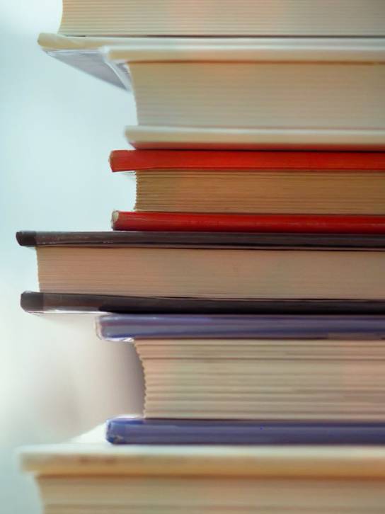 Image of stacked books